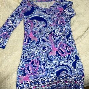 Lilly Pulitzer Quarter Length Sleeve Dress